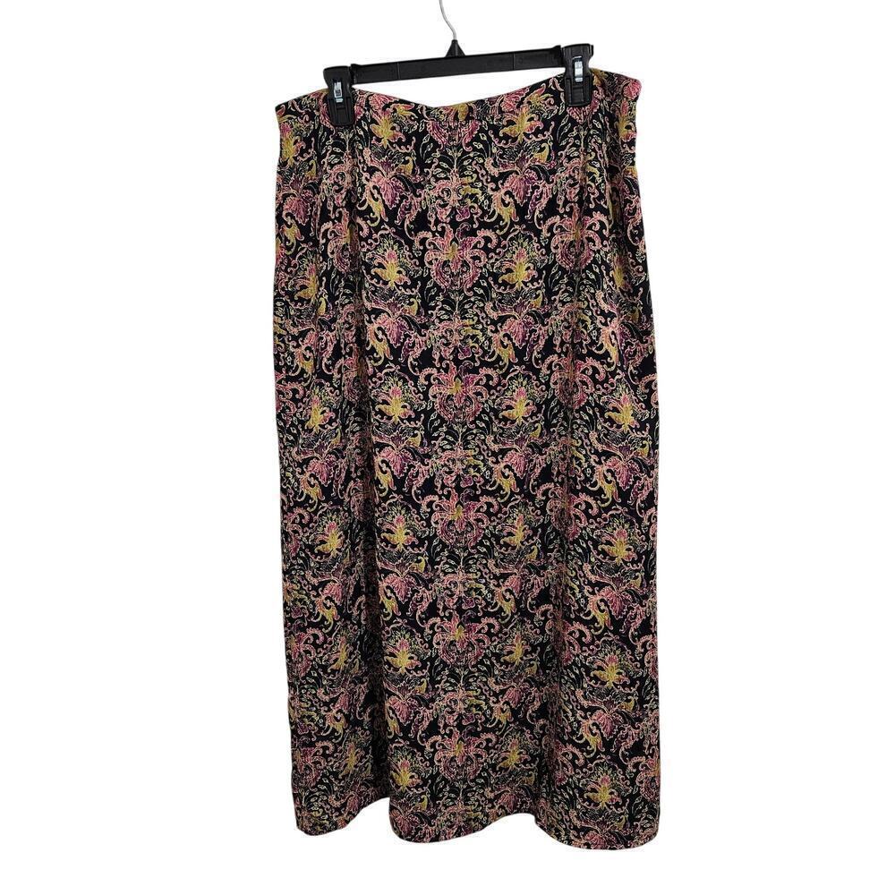 Reversible Floral Maxi Skirt. Size 16